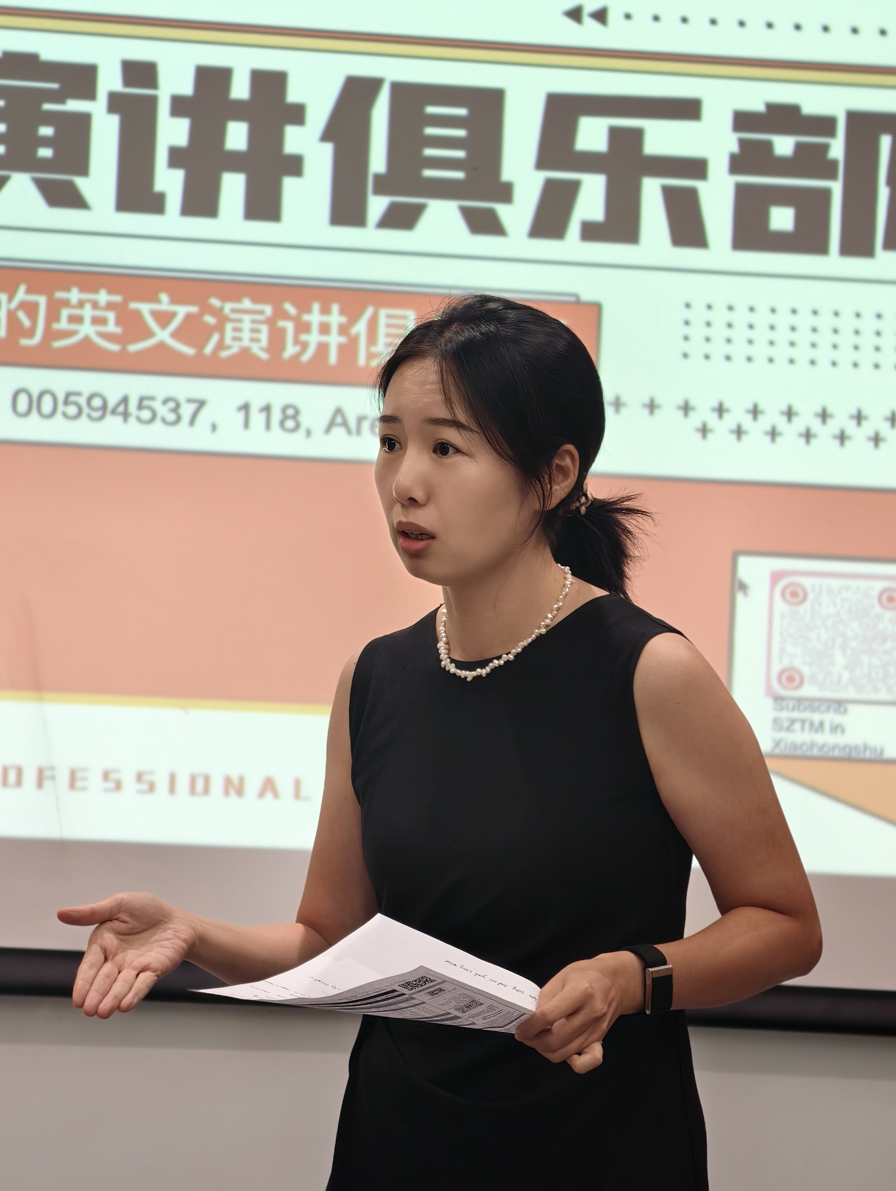 Susie as TT Evaluator.
